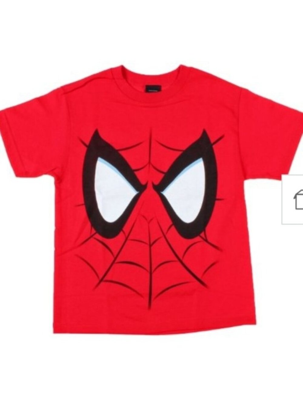Boys Mad Engine Marvel Spiderman Mask Red T-shirt, XL 14/16